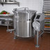 Thumbnail image #2 for Cleveland Range Electric Tilting Steam Kettle, 25-Gallon, 2/3 Steam Jacket, Open Tri-Leg Base
