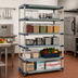 Thumbnail image #2 for MetroMax 4 5-Shelf All-Polymer Starter Shelving Unit, 48
