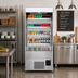 Thumbnail image #3 for KoolMore Grab-and-Go Open-Air Merchandiser Refrigerator, 18 Cu. Ft., Vertical Case, Stainless Steel
