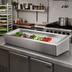 Thumbnail image #2 for La Rosa Refrigeration 4029-ICD 2-Pan Drop-In Ice-Cooled Cold Pan
