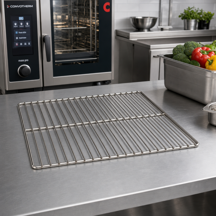 Product image #2 for Convotherm Stainless Steel Wire Shelf, 20 x 26 Inches, for 6.20, 10.20, 12.20 & 20.20 Combi Ovens