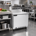 Thumbnail image #3 for Beverage Air 32-Inch One-Section Worktop Freezer with Solid Door, 7.2 Cu. Ft., Rear-Mounted R290 Refrigeration