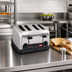 Thumbnail image #2 for Hatco 4-Slot Pop-Up Toaster for Bread and Bagels, 208V, Stainless Steel