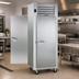 Thumbnail image #2 for Traulsen Spec-Line R Series One-Section Pass-Thru Heated Holding Cabinet, Full-Height Solid Doors, Right-Hand Hinged, Standard Depth, Stainless Steel