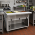 Thumbnail image #2 for Advance Tabco Triumph Supreme 47 1/8-Inch Electric Hot Food Table with 3 Sealed Wells and Open Cabinet Base, 120V