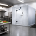 Thumbnail image #2 for AmeriKooler Quick Ship Outdoor Walk-In Freezer, Panels Only, 6 Ft. x 6 Ft. x 7 Ft. 7 In., with Aluminum Floor