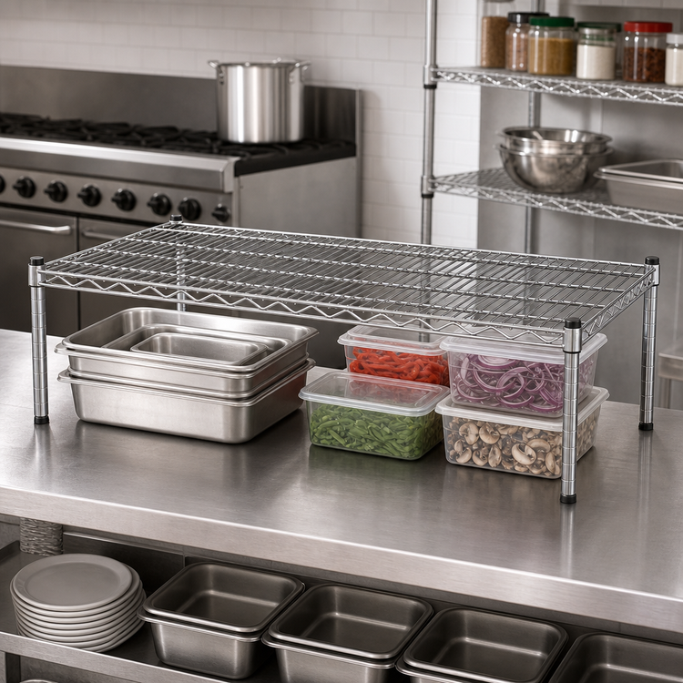 Product image #2 for EagleGard Wire Dunnage Rack Platform with QuadTruss Design, 30 x 18 x 14 Inches, 600 lb Capacity