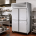 Thumbnail image #2 for True SPEC SERIES 2-Section Reach-In Heated Holding Cabinet with 4 Half Swing Doors, Stainless Steel Front & Sides, Aluminum Interior