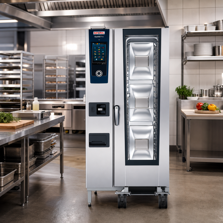 Product image #2 for RATIONAL iCombi Pro 20-Half Size Electric Floor Combi Oven, 480V, 3-Phase