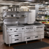 Thumbnail image #2 for Garland Arctic Fire 68-Inch Self-Contained Stainless Steel 4-Drawer Freezer Base