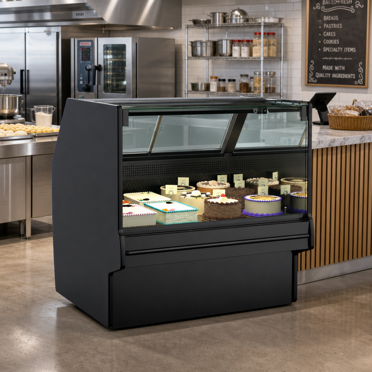 Product image #2 for Structural Concepts Fusion Remote Refrigerated Full-Service Straight Glass Deli Case, 39 Inch Wide
