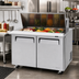 Thumbnail image #2 for Turbo Air M3 Series 48-Inch Two-Section Mega Top Sandwich/Salad Prep Table