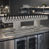 Thumbnail image #2 for Glastender Double-Sided Countertop Glycol-Cooled Draft Dispensing Tower, 40 Faucets, Mirror Finish