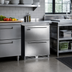Thumbnail image #2 for Perlick 23-7/8-Inch ADA-Height Undercounter Single-Section Drawer Freezer, Self-Contained, Stainless Steel