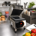 Thumbnail image #2 for Nemco PaniniPro Countertop Panini Press with Grooved Top and Smooth Bottom, 10-1/2 Inch Non-Stick Aluminum Plates, 208V