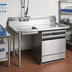 Thumbnail image #2 for Advance Tabco 72-Inch Undercounter Dishtable with Left Sink Bowl