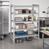 Thumbnail image #3 for Camshelving Premium 21 x 54 x 72-Inch 5-Tier Vented Stationary Starter Polymer Shelving Unit