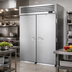 Thumbnail image #2 for Turbo Air PRO Series Two-Section Roll-In Reach-In Refrigerator with Solid Stainless Steel Doors