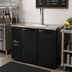 Thumbnail image #2 for True Premier Bar 48-Inch Two-Section Refrigerated Draft Bar Cooler, Flat Top