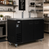 Thumbnail image #2 for Serv-Ware Dual-Tower Beer Dispenser Cooler with 2 Faucets, 14.16 Cu. Ft., Flat Top, 115V