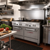 Thumbnail image #2 for Southbend Ultimate 48-Inch Commercial Gas Restaurant Range with 2 Open Burners, 36-Inch Charbroiler, and 2 Space Saver Ovens