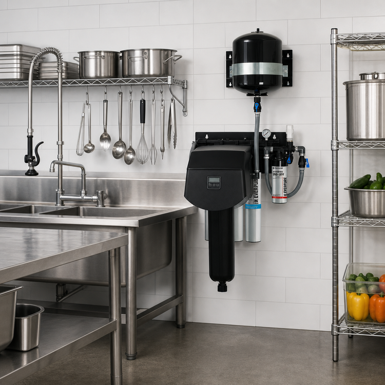 Product image #2 for Everpure Endurance SC Triple Commercial Water Filtration System with Scale Reduction, 150,000 Gallon, 11.25 GPM, 0.2 Micron