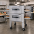 Thumbnail image #2 for Lincoln Impinger Low Profile 1600 Series Double-Deck Gas Conveyor Pizza Oven