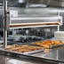 Thumbnail image #2 for Vollrath Cayenne® 24-Inch Single Strip Heat Lamp with Sheathed Cal-Rod Element, Aluminum Housing, 550W, 120V