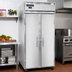 Thumbnail image #2 for Continental Refrigerator Slim Line 2FSENSA Two-Section Reach-In Freezer with Stainless Steel Exterior