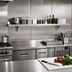 Thumbnail image #2 for 84-Inch x 10-Inch Wall-Mounted Stainless Steel Shelf, 18 Gauge