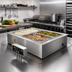 Thumbnail image #2 for Hatco HWBLI-4 Drop-In Insulated Heated Well, 4 Full-Size Pan Capacity