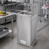 Thumbnail image #2 for John Boos Pro-Bowl Floor-Mount Stainless Steel Hand Sink with 14 x 10 x 5 Bowl, Backsplash, Faucet, and Foot Valves