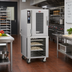 Thumbnail image #2 for FWE PH-1826-7 Undercounter Mobile Proofer/Heated Holding Cabinet, 5-Pan Capacity
