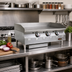 Thumbnail image #2 for RedHots CLAGGDTS-36-NG Chef's Line 36 Inch Countertop Natural Gas Griddle with 3/4 Inch Plate