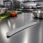 Thumbnail image #2 for Crestware Belinda BEL704 9-Inch Serrated Dinner Knife, Heavy Weight 18/0 Stainless Steel, Scrolled Motif, Bright Vibro Finish Case of 18
