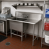 Thumbnail image #2 for John Boos B Series 1-Compartment Stainless Steel Sink with Right-Hand Drainboard, 52-3/16