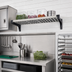 Thumbnail image #2 for Cambro Camshelving Elevation Wall-Mounted Add-On Shelf Kit, 21 x 24 Inches, Vented, Brushed Graphite