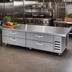 Thumbnail image #3 for Beverage-Air 108-Inch Four-Drawer Chef Base Refrigerator with Extended Top