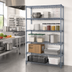 Thumbnail image #2 for Quantum 5-Shelf Wire Shelving Starter Kit, 60