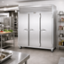 Thumbnail image #2 for Traulsen Spec-Line RHF332W-FHS Three-Section Heated Reach-In Holding Cabinet, Standard Depth, Full-Height Solid Doors