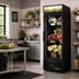 Thumbnail image #2 for True One-Section Floral Merchandiser Refrigerated Display Case, Bottom-Mounted Self-Contained, Hinged Low-E Glass Door