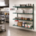 Thumbnail image #2 for Eagle Group Valu-Gard 4-Tier Wire Add-On Shelving Unit, 72W x 18D x 63H, Green Epoxy