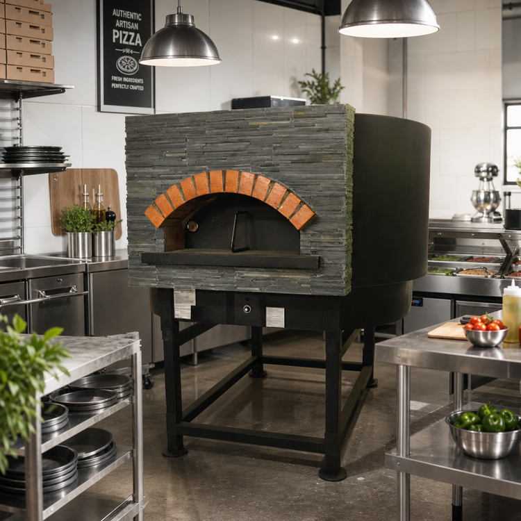 Product image #2 for Univex DOME59R Artisan Round Stone Hearth Gas Pizza Dome Oven