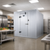 Thumbnail image #2 for AmeriKooler Quick Ship Indoor Walk-In Freezer with Aluminum Floor, 6' x 8' x 7'7