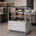 Thumbnail image #2 for Turbo Air Straight Front Bakery Dry Case with Sliding Rear Doors, 11.8 Cu. Ft.