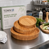 Thumbnail image #2 for Town Equipment Bamboo Serving Plate/Tray Set with 8