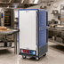 Thumbnail image #2 for Metro C5 3 Series 3/4 Height Moisture Heated Holding and Proofing Cabinet with Blue Insulation Armour and Universal Wire Slides