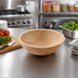 Thumbnail image #2 for American Metalcraft Lyselle Collection 42 oz. Round Maple Wood Bowl