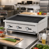 Thumbnail image #2 for Migali Competitor Series 36-Inch Countertop Natural Gas Radiant Charbroiler, 3-Burner
