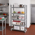 Thumbnail image #2 for Cambro Camshelving Elements XTRA 5-Tier Vented Stationary Starter Polymer Shelving Unit, 24
